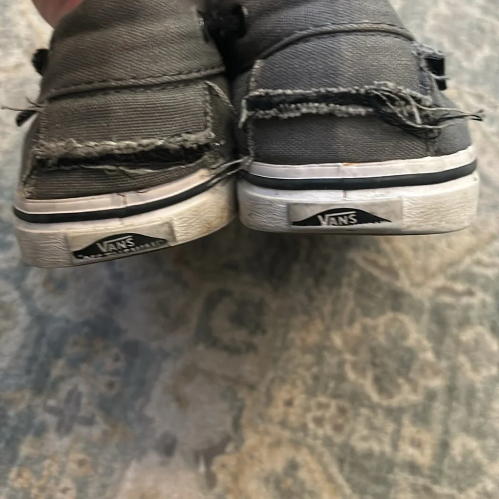 Vans slip on boat shoes men’s size 3.5 woman’s size 5